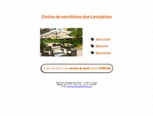 Tablet Screenshot of laranjeiras.com